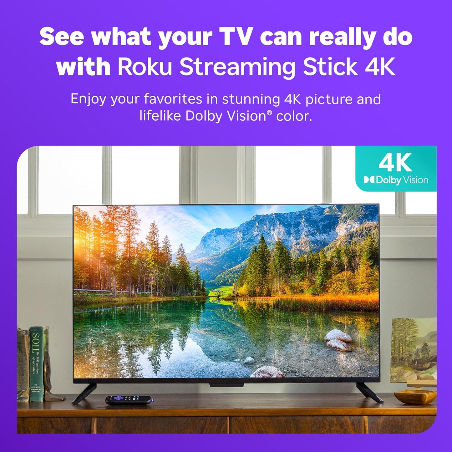 Roku TV Stick 4K HDR & Dolby Vision