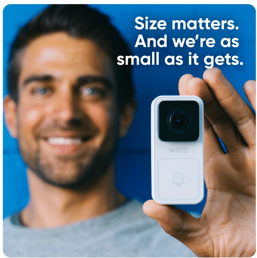 Wyze Video Doorbell + Chime (Wired)