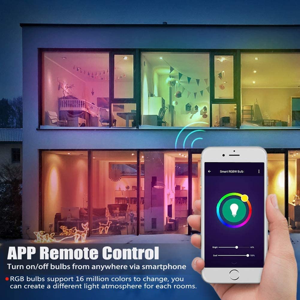 OHLUX Smart WiFi Bulb 7W - 2 Pack
