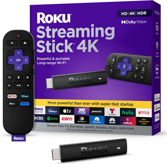 Roku TV Stick 4K HDR & Dolby Vision