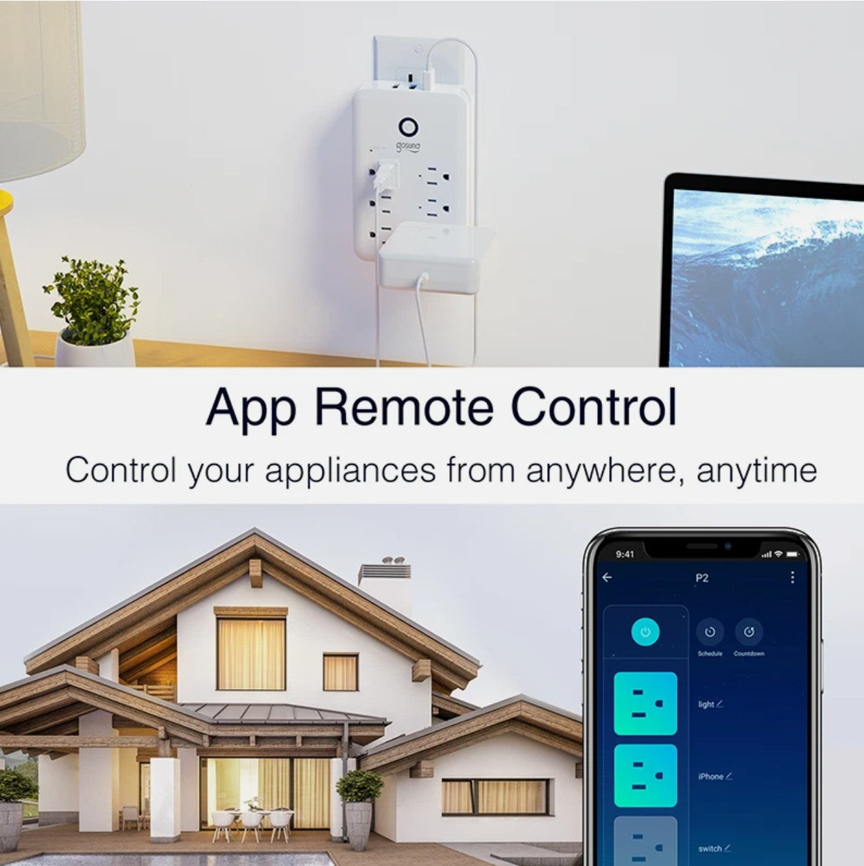 Gosund USB / AC Charging Outlet