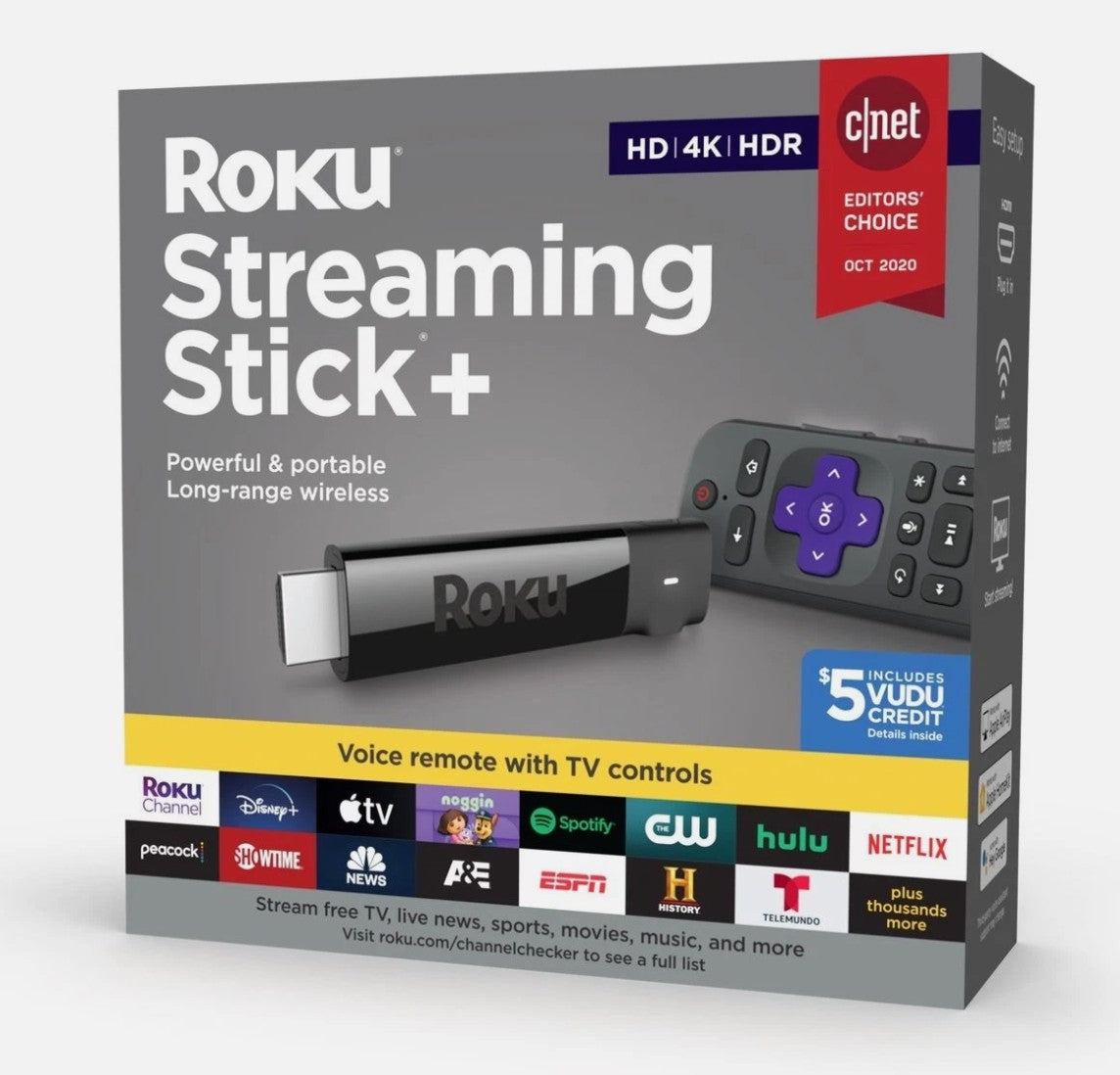 Roku TV Stick+ HD 4K HDR