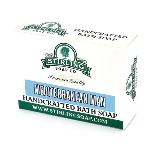Stirling Soap Co. Mediterranean Man Shampoo Bar 3.8 oz